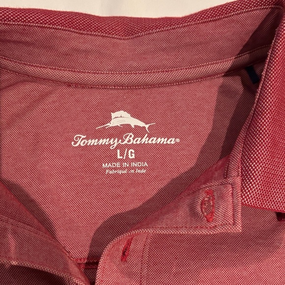 Tommy Bahama Pink Polo Shirt - Picture 3 of 3